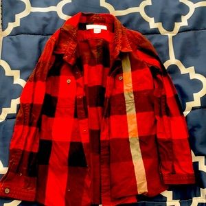 Infant Burberry button down dress shirt. 3y